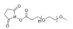 mPEG-Succinimidyl Propionate；甲氧基聚乙二醇丙酸琥珀酰亚胺酯