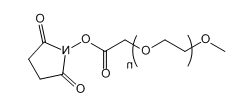 CAS：92451-01-9；mPEG-SCM；甲氧基聚乙二醇琥珀酰亚胺羧甲基酯