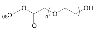 OH-PEG-AA-C30；羟基-聚乙二醇-乙酸+C30成酯；Hydroxy-PEG-AA-C30