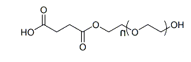 OH-PEG-SA；羟基-聚乙二醇-琥珀酸；Hydroxy-PEG-Succinic Acid