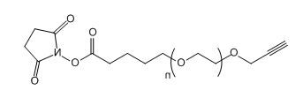 Alkyne-PEG-SVA；炔基-聚乙二醇-琥珀酰亚胺戊酸酯
