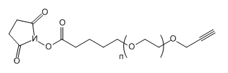 Alkyne-PEG-SVA；炔基-聚乙二醇-琥珀酰亚胺戊酸酯