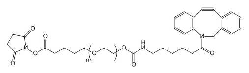 DBCO-PEG-SVA；氮杂二苯并环辛炔-聚乙二醇-琥珀酰亚胺戊酸酯