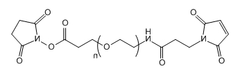 Mal-NH-PEG-SPA；马来酰亚胺基-聚乙二醇-丙酸琥珀酰亚胺酯