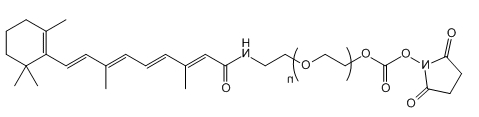 SC-PEG-Tretinoin；琥珀酰亚胺碳酸酯-聚乙二醇-全反式维甲酸