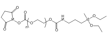 Diethoxylsilane-PEG-SC；二乙氧基硅烷-聚乙二醇-琥珀酰亚胺碳酸酯