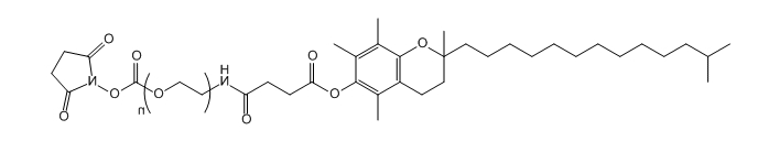 Tocopherol-PEG-SC；维生素E-聚乙二醇-琥珀酰亚胺酯