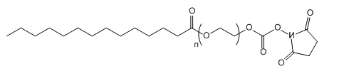 SC-PEG-MTA；NHS-PEG-MTA；琥珀酰亚胺酯-聚乙二醇-肉豆蔻酸