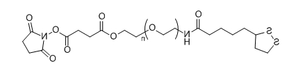 LA-PEG-SS；Lipoamido-PEG-Succinimidyl Succinate ester