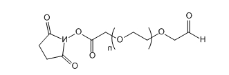 CHO-PEG-SCM；Aldehyde-PEG-Succinimidyl Carboxymethyl Ester