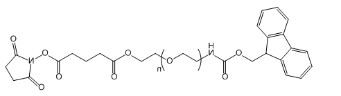 Fmoc-NH-PEG-SG；Fmoc-NH-PEG-Succinimidyl Glutarate ester