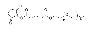 N3-PEG-SG；Azide-PEG-Succinimidyl Glutarate ester