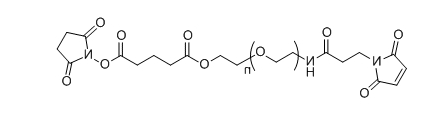 Mal-PEG-SG；Maleimide-PEG-Succinimidyl Glutarate ester