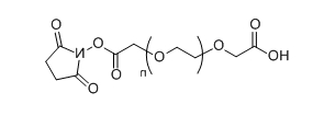 SCM-PEG-COOH；Succinimidyl Carboxymethyl Ester-PEG-Acid