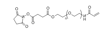 ACA-PEG-SS；Acrylamide-PEG-Succinimidyl Succinate ester