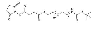 BOC-NH-PEG-SS；BOC-NH-PEG-Succinimidyl Succinate ester