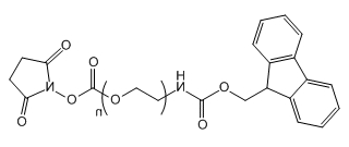 Fmoc-NH-PEG-SC；Fmoc-NH-PEG-NHS；芴甲氧羰酰基-亚氨基-聚乙二醇-活性酯
