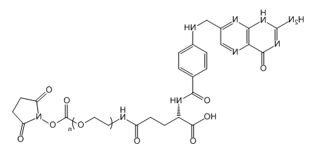 FA-PEG-NHS；Folic Acid-PEG-NHS；叶酸-聚乙二醇-活性酯