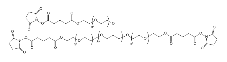 8-ArmPEG-SG；八臂聚乙二醇琥珀酰亚胺戊二酸酯
