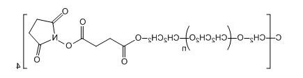 4-ArmPEG-SS；四臂聚乙二醇琥珀酰亚胺琥珀酸酯