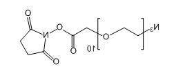 N3-PEG10-SCM；N3-PEG10-CH2CO2-NHS；分子式：  C26H46N4O14