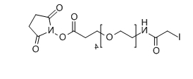 IA-PEG4-SPA；IA-PEG4-NHS；碘乙酰基-四聚乙二醇-活性酯