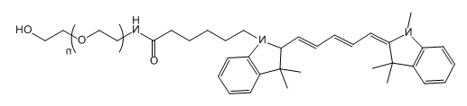 Cy5-PEG-OH；花青素Cy5-聚乙二醇；Cyanur5-PEG-OH