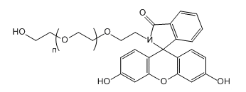 FITC-PEG-OH，荧光素-聚乙二醇-羟基，Fluorescein-PEG-Hydroxy