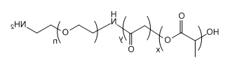 PLGA(10K)-PEG-NH2；聚（乳酸-共-乙醇酸）(10K)-聚乙二醇-氨基；Poly(lactic-co-glycoclic acid)(10K)-PEG-Amine