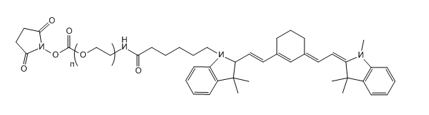 Cy7-PEG-SC；花青素Cy7-聚乙二醇-琥珀酰亚胺碳酸酯