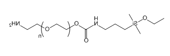 Monoethoxylsilane-PEG-NH2；单乙氧基硅烷-聚乙二醇-氨基；Monoethoxylsilane-PEG-Amine