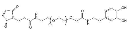 DA-PEG-Mal；多巴胺-聚乙二醇-马来酰亚胺