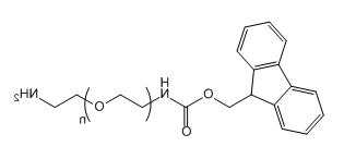 Fmoc-NH-PEG-NH2；芴甲氧羰酰基-亚氨基-聚乙二醇-氨基；Fmoc-NH-PEG-Amine