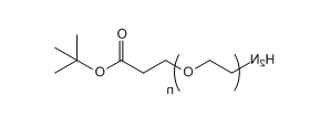 NH2-PEG-CH2CH2COOtBu；氨基-聚乙二醇-丙酸叔丁酯；Amine-PEG-t-Butyl ester