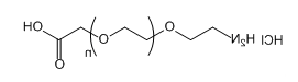 NH2-PEG-COOH；氨基盐酸盐-聚乙二醇-羧酸；NH2HCl-PEG-COOH