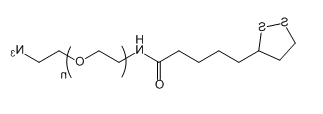 LA-PEG-N3；Lipoic acid-PEG-Azide；硫辛酸-聚乙二醇-叠氮
