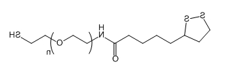 SH-PEG-LA;Thiol-PEG-Lipoic acid;巯基-聚乙二醇-硫辛酸 SH-PEG-LA;Thiol-PEG-Lipoic acid;巯基-聚乙二醇-硫辛酸