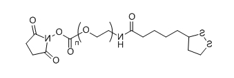 LA-PEG-SC;α-硫辛酸基-ω-琥珀酰亚胺碳酸酯基聚乙二醇 LA-PEG-SC;α-硫辛酸基-ω-琥珀酰亚胺碳酸酯基聚乙二醇