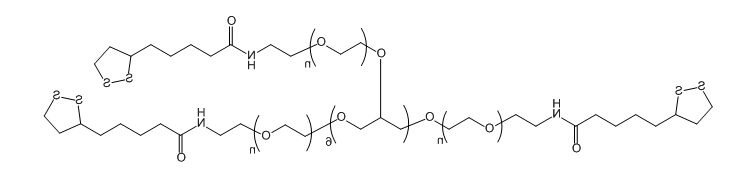 8-ArmPEG-LA；8-ArmPEG-Lipoamido；八臂聚乙二醇-硫辛酸