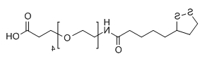 CAS ： 1314378-10-3；LA-PEG4-COOH；Lipoamido-PEG4-COOH