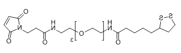 CAS：1314378-19-2；LA-PEG3-NH-Mal；Lipoamide-PEG3-NH-Mal