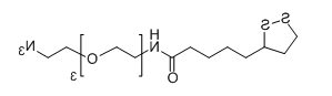 CAS ： 890016-39-4；LA-PEG3-N3；Lipoamido-PEG3-N3