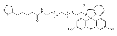 FITC-PEG-LA；Fluorescein-PEG-Lipoic acid；荧光素-聚乙二醇-硫辛酸