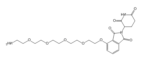 Thalidomide-O-PEG4-NH2；沙利度胺-O-四聚乙二醇-氨基；2401832-00-4