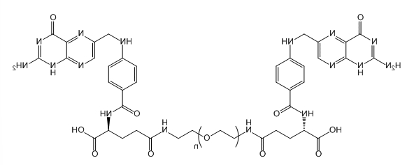 FA-PEG-FA；Folic Acid-PEG-Folic Acid；叶酸-聚乙二醇-叶酸