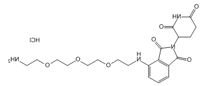Pomalidomide-PEG3-NH2.HCl；2446474-09-3；泊马度胺-三聚乙二醇-氨基盐酸盐