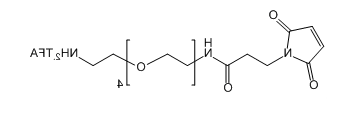 Mal-NH-PEG4-NH2.TFA；马来酰亚胺-氨基-四聚乙二醇-氨基 三氟乙酸盐