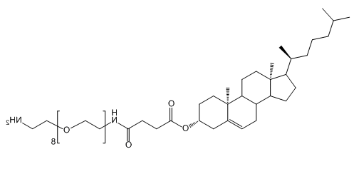 CLS-PEG8-NH2；胆固醇-八聚乙二醇-氨基；Cholesterol-PEG8-Amine