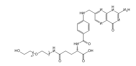 FA-PEG-OH;Folic Acid-PEG-Hydroxy;叶酸-聚乙二醇-羟基 FA-PEG-OH;Folic Acid-PEG-Hydroxy;叶酸-聚乙二醇-羟基