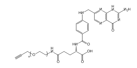 FA-PEG-Alkyne；Folic Acid-PEG-Alkyne；叶酸-聚乙二醇-炔基